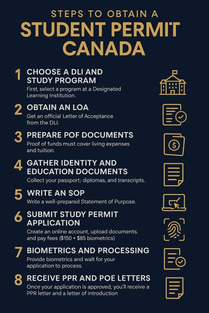 دریافت استادی پرمیت Study Permit 2 study permit - 1