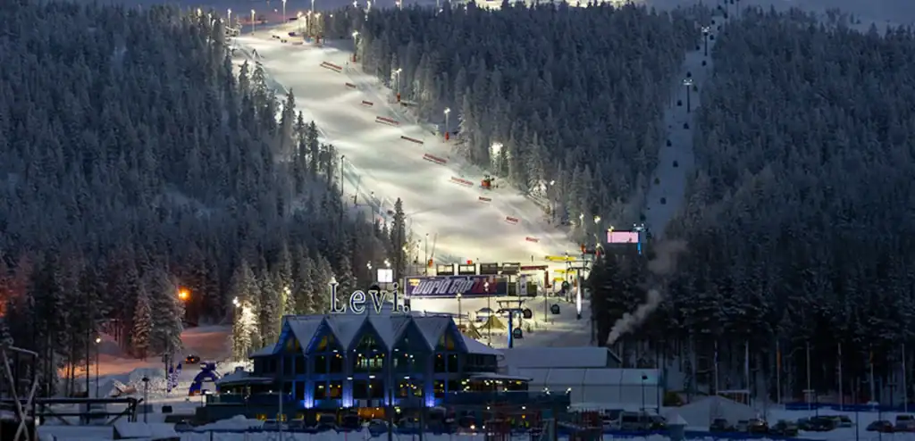 منطقه کوهستانی لیوی فنلاند