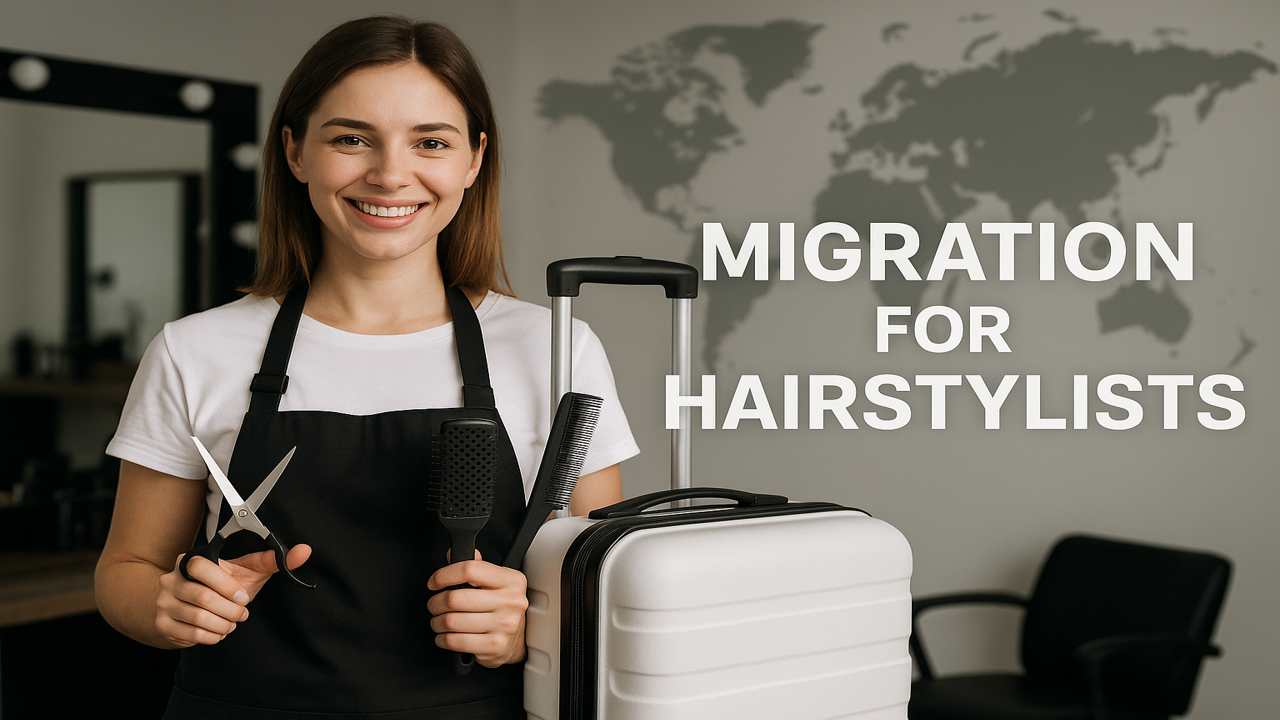 مهاجرت برای آرایشگران