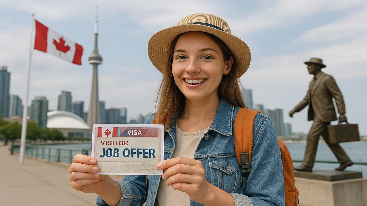 تبدیل ویزای توریستی به کاری کانادا