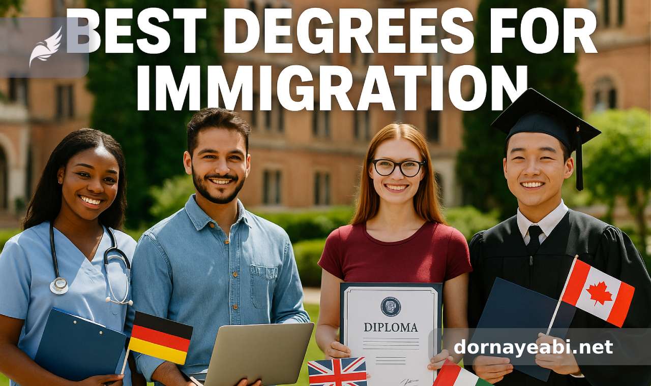 بهترین رشته های تحصیلی برای مهاجرت