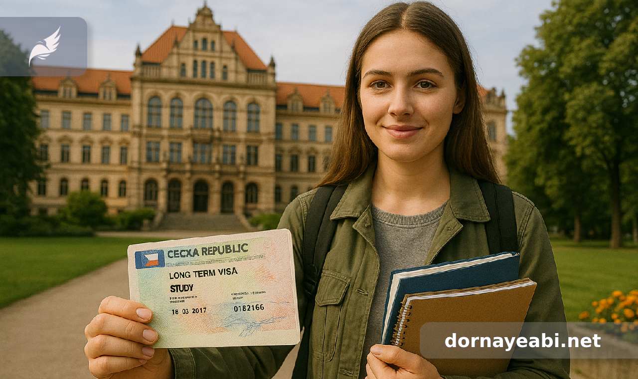 ویزای بلندمدت تجصیلی چک