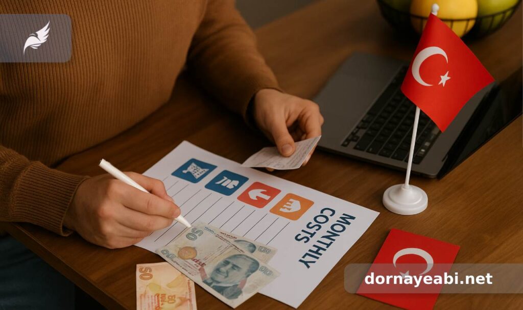 هزینه زندگی ماهانه در ترکیه