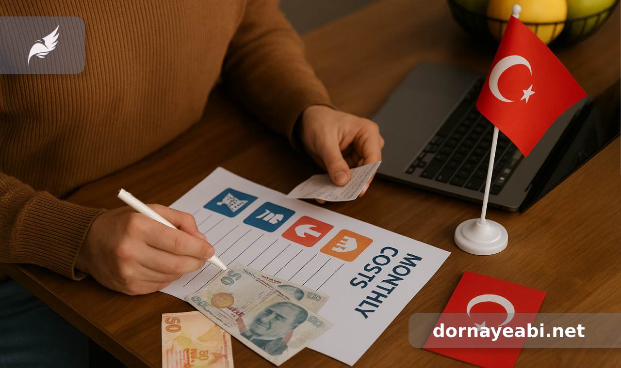 هزینه زندگی ماهانه در ترکیه
