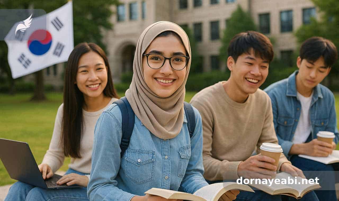 تحصیل در کزه جنوبی به زبان انگلیسی