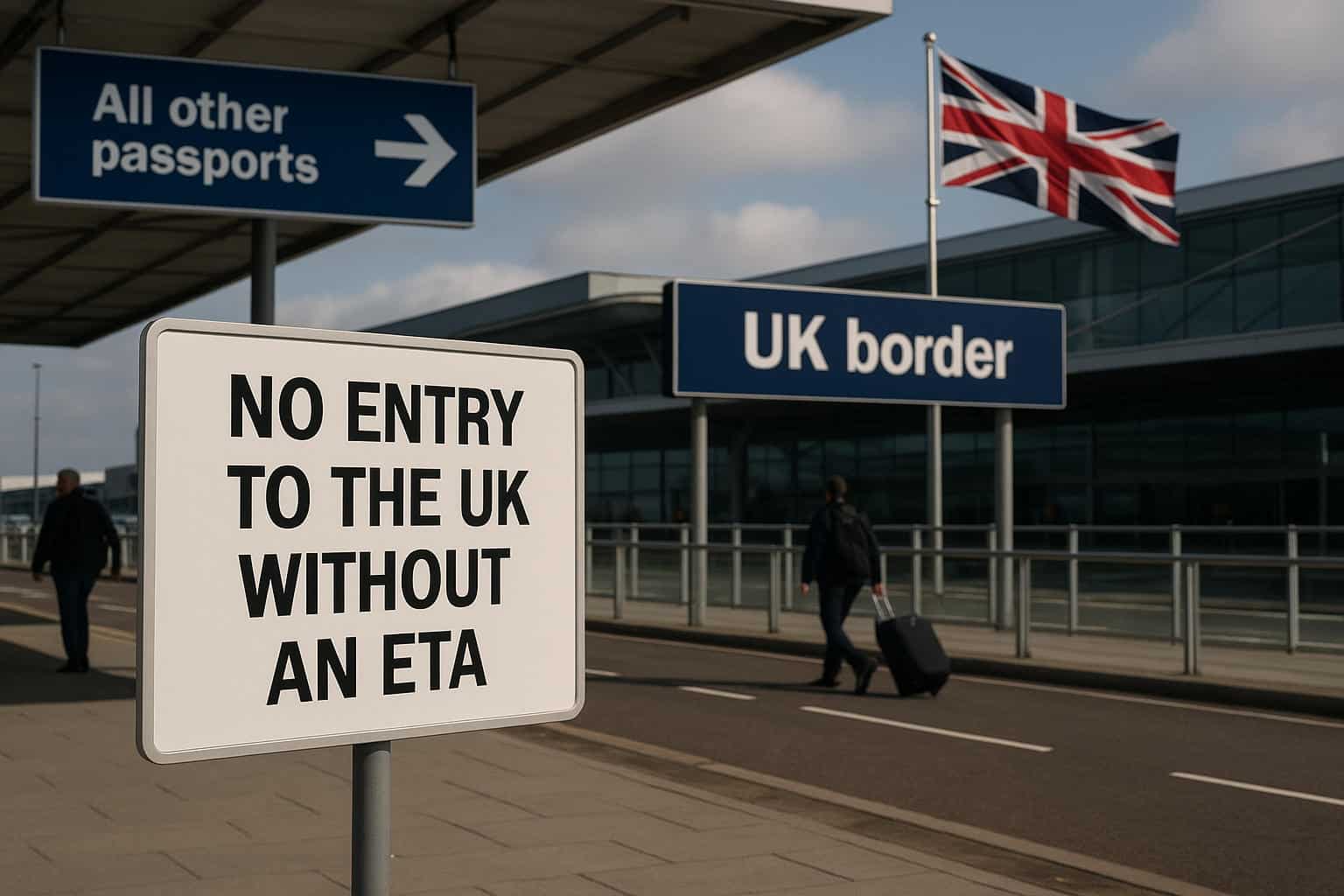 بریتانیا سفر بدون ETA را ممنوع کرد