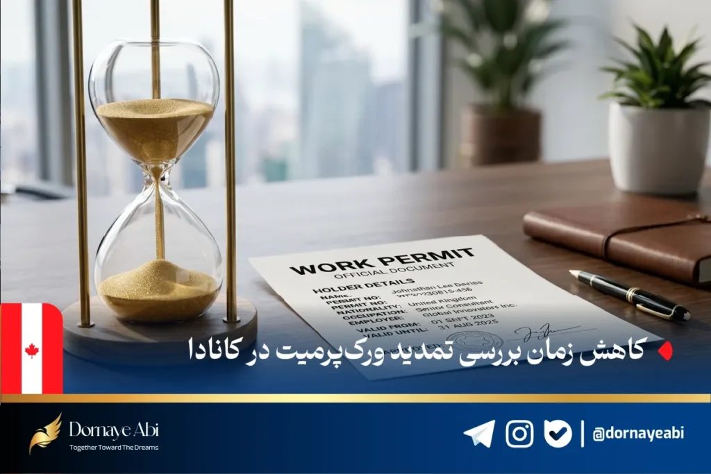 زمان بررسی تمدید ورک‌پرمیت در کانادا