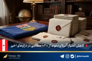 موسسه مهاجرتی درنای آبی 46 دراوهای جدید آلبرتا